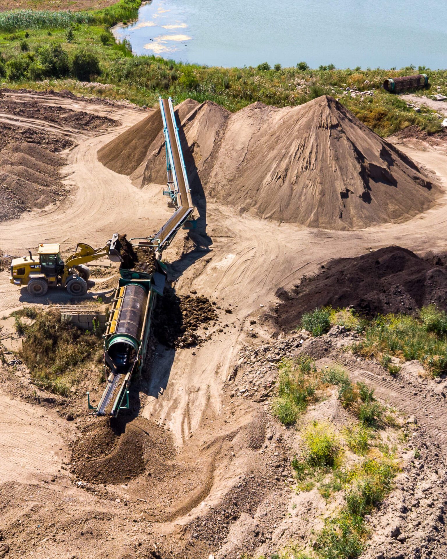 Soil manufacturing in Hamilton, bulk soil